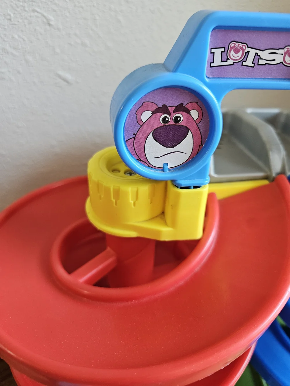 Fisher-Price Toy Story 3 Dual Spiral Racetrack WORN